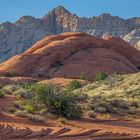 Ein Haufen im Snow-Canyon