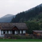 Ein Haus in den Waldkarpaten