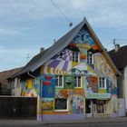 ein Haus in vielen Farben