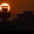 Ein Heiligenschein für den Kontrollturm in Berlin-Tegel