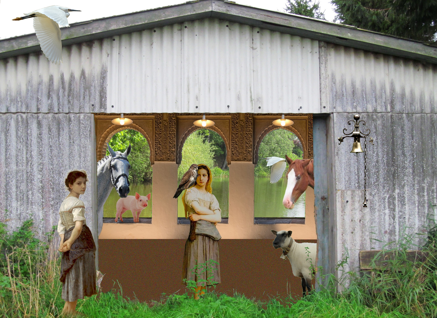 Ein Heim für Tiere. Foto & Bild natur, landschaft, blume Bilder