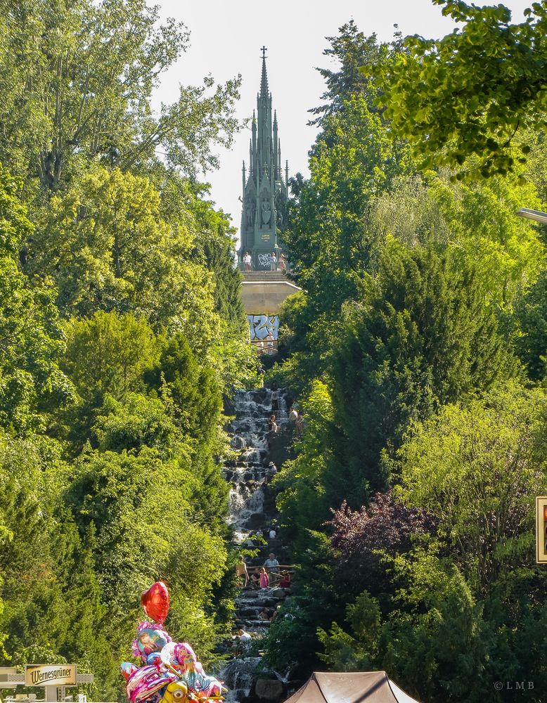 Ein heißer Sommertag am Kreuzberg