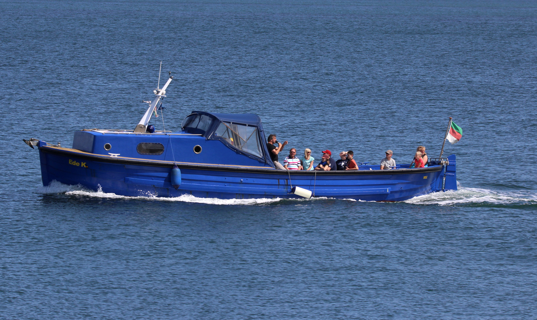 Ein Helgoländer Börteboot