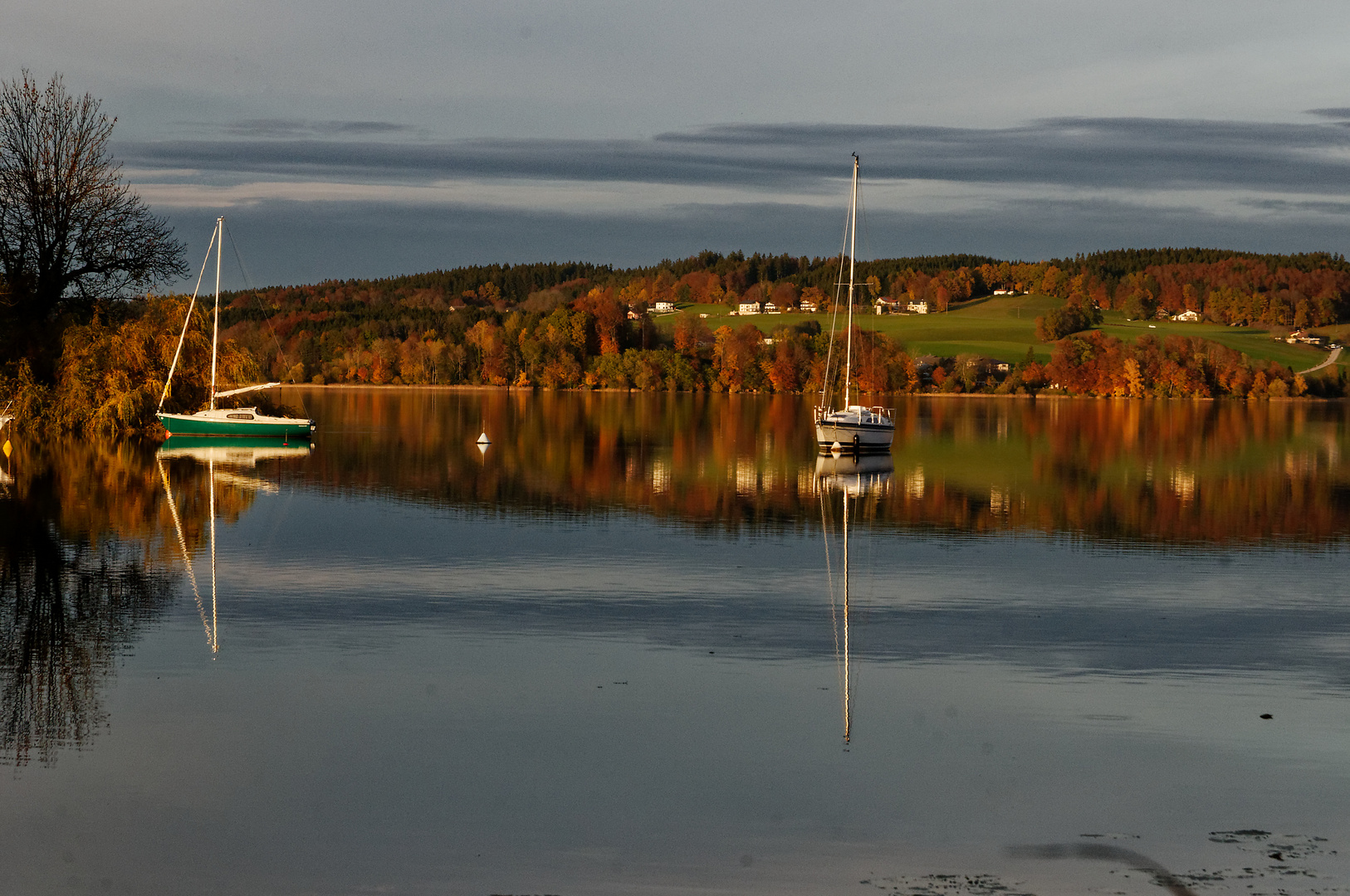 Ein Herbstabend am Mattsee