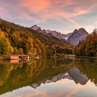 Ein Herbstabend am Rießersee