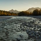 Ein Herbstabend an der Isar