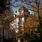 Ein herbstlich schöner Nachmittag in München Schwabing.