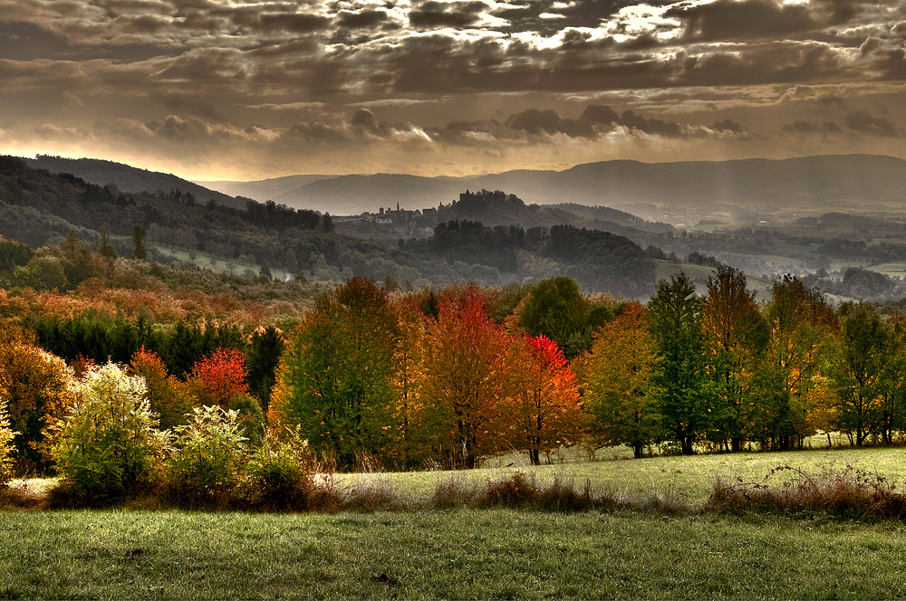 Herbstmorgen Bilder: Zeichne deinen eigenen bunten Morgen!