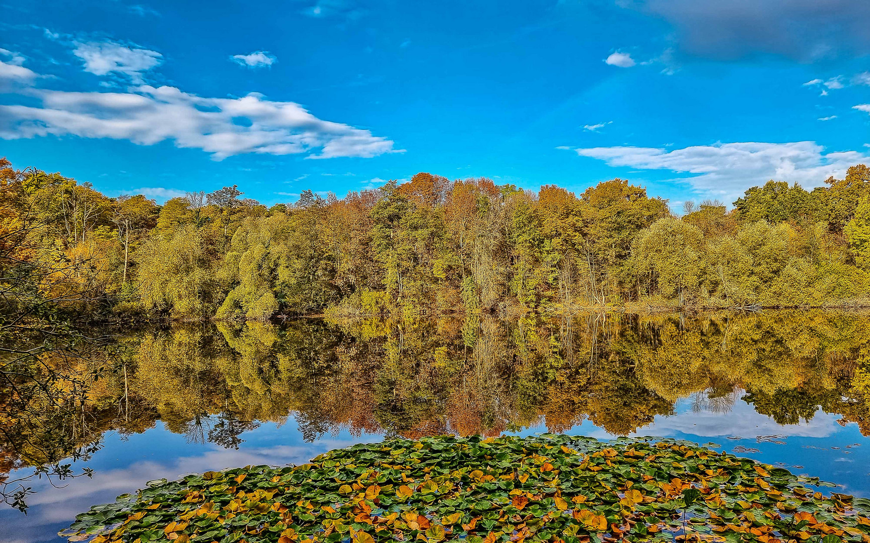 Ein Herbstmorgen am Teufelssee