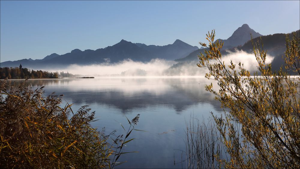 Ein Herbstmorgen am Weißensee...