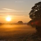 Ein Herbstmorgen auf dem Lechfeld