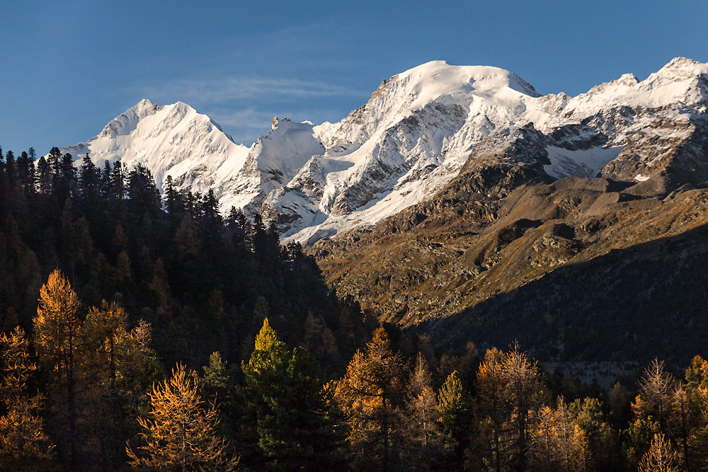 Ein Herbstmorgen im Engadin