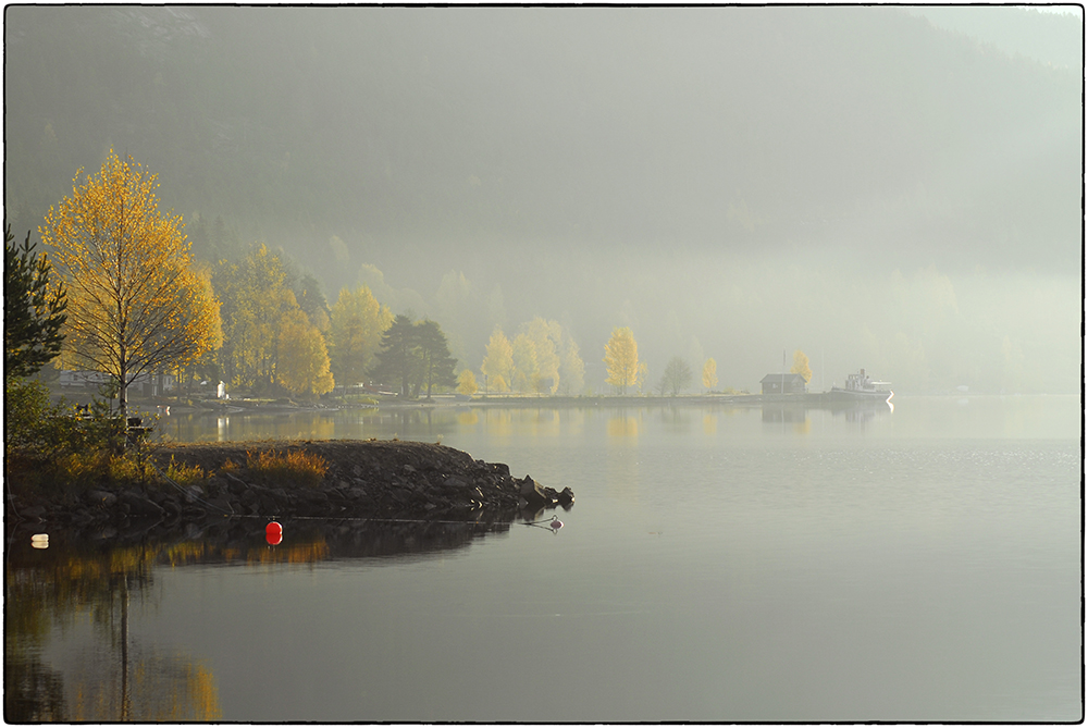 Ein Herbstmorgen in Norwegen
