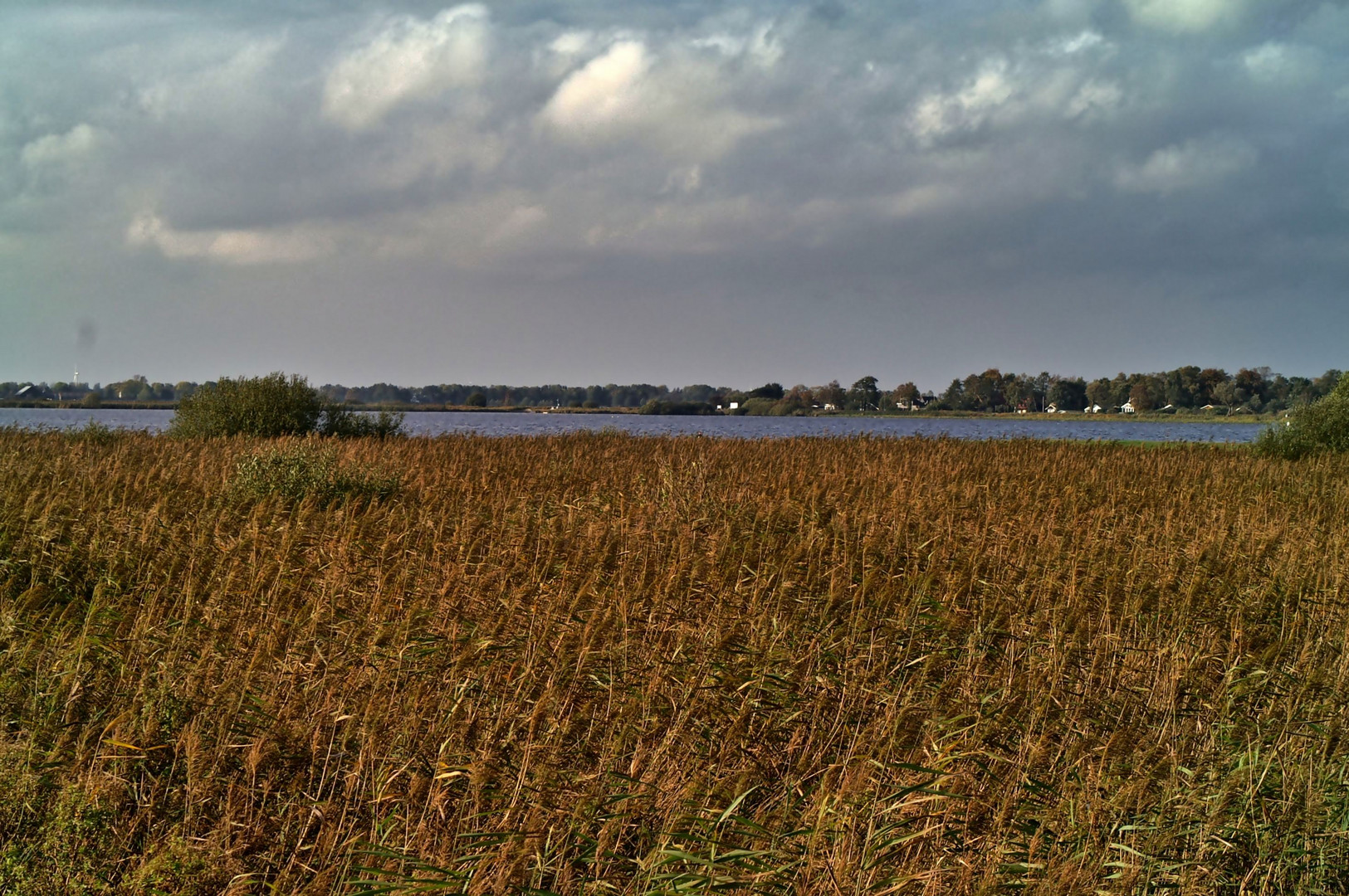 ein Herbsttag am Großes meer