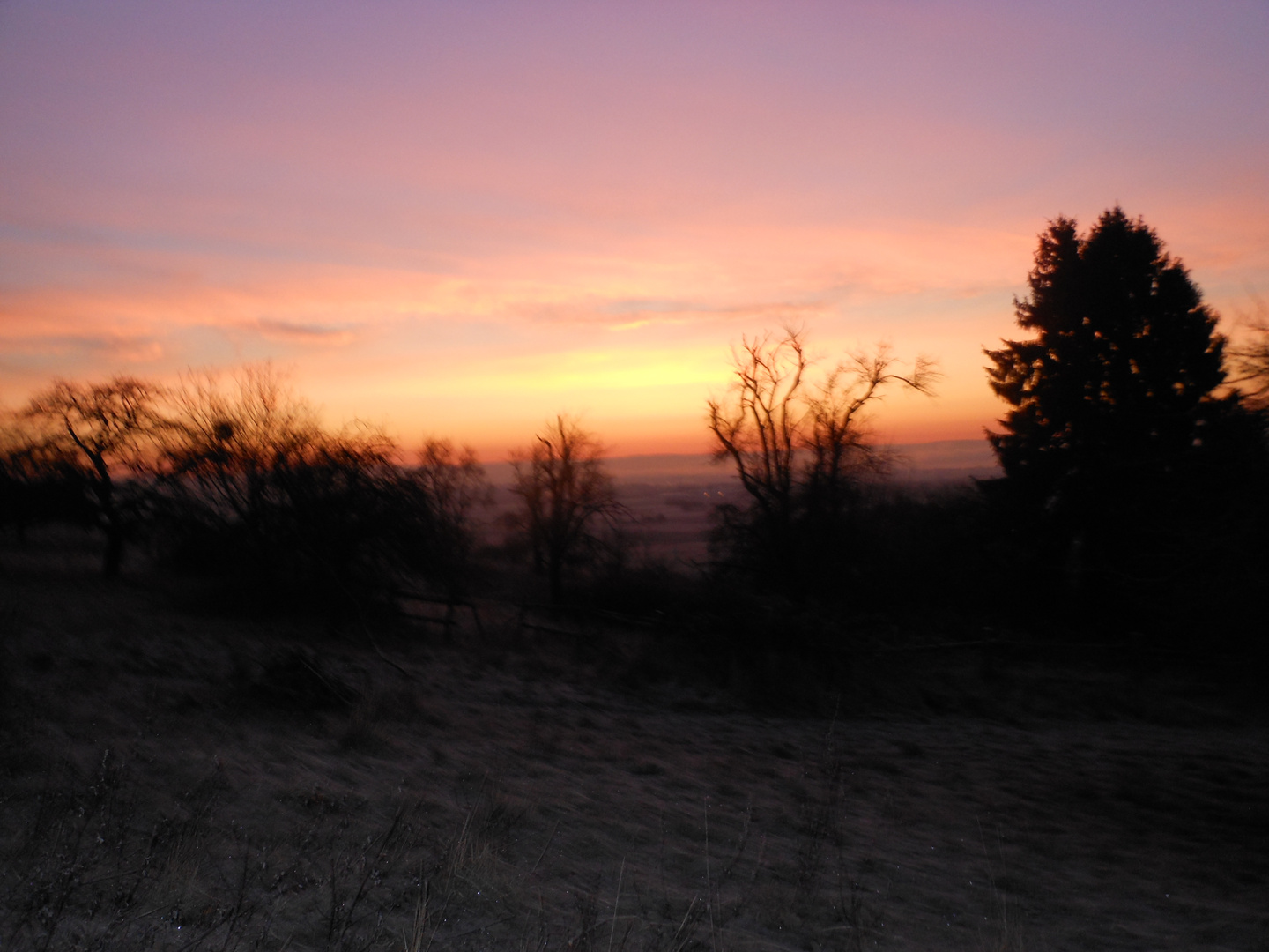 Ein herrlicher, aber kalter Morgen