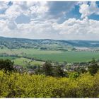 ein herrlicher Blick ins Saaletal von Kienberghaus oberhalb von Uhlstädt