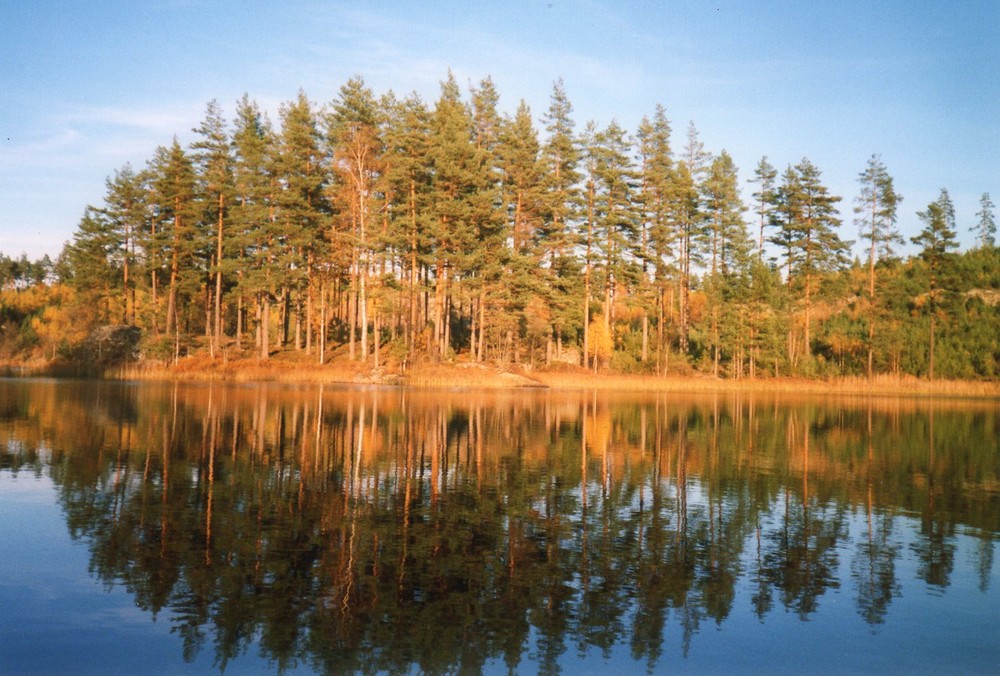 Ein herrlicher Herbsttag in Schweden (Västra-Boda)