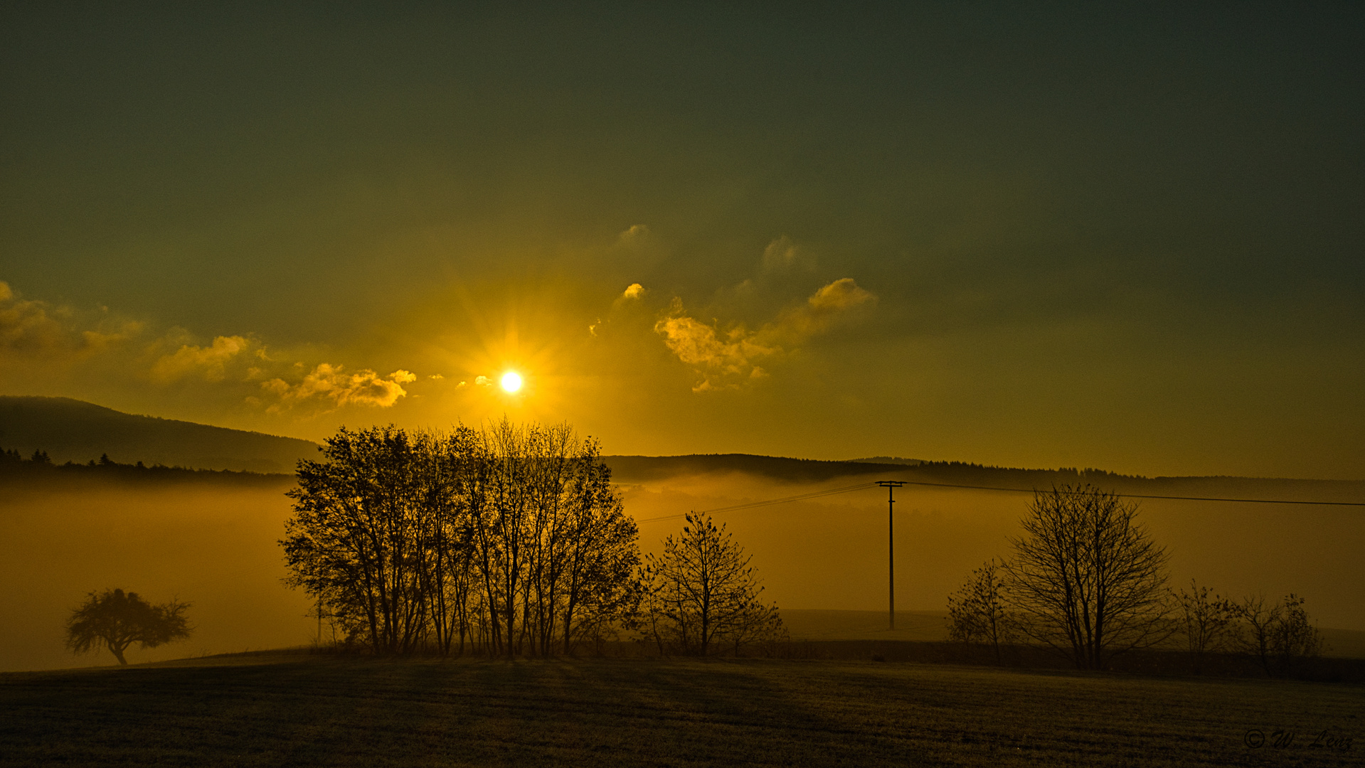 Ein herrlicher Novembermorgen