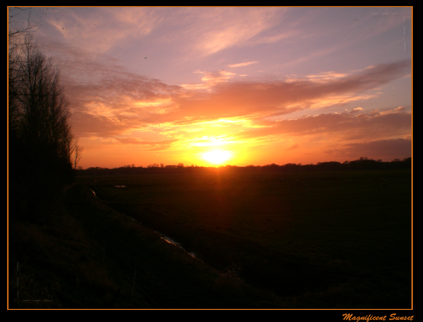 Ein Herrlicher Sonnenuntergang...