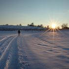 ein herrlicher Wintertag geht zu Ende