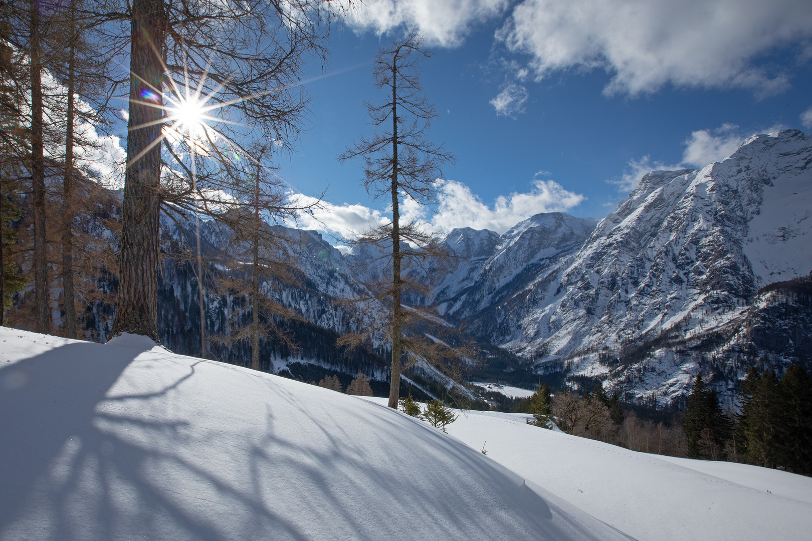 ein herrlicher Wintertag in den Bergen 2