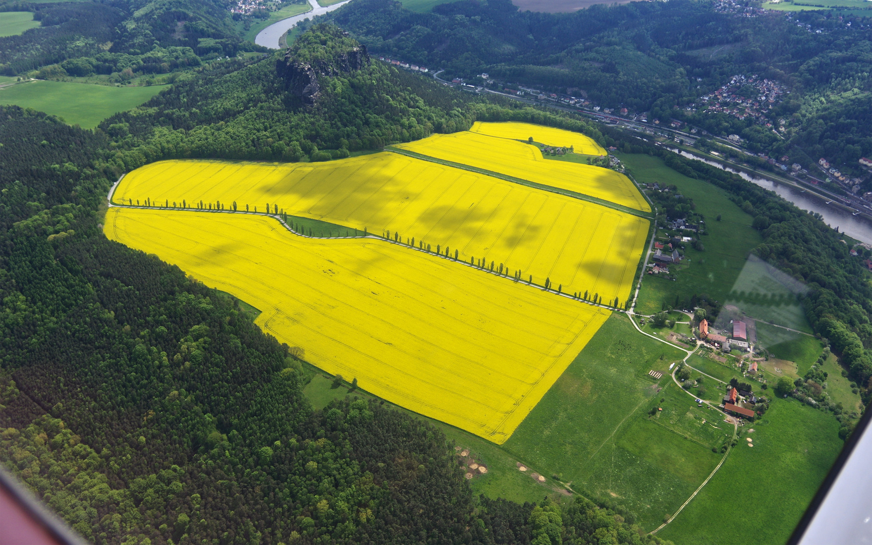 Ein Herz beim Lilienstein