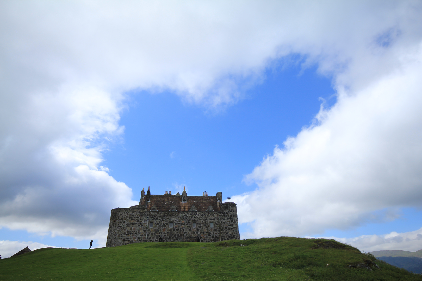 ein Herz für die Castle in Schottland