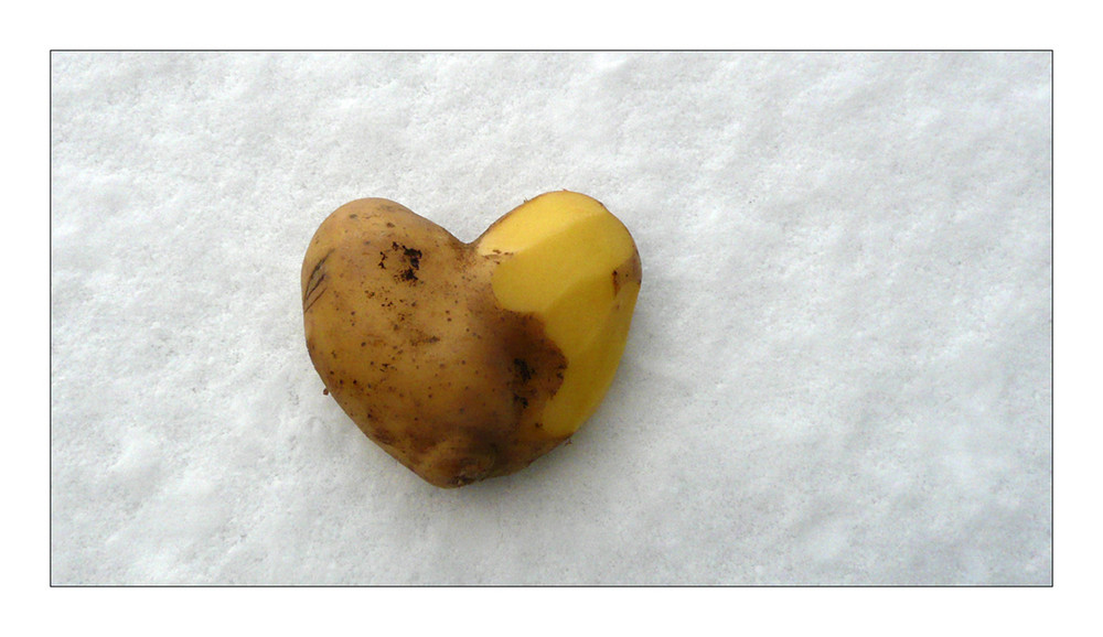 Ein Herz und eine Kartoffel...