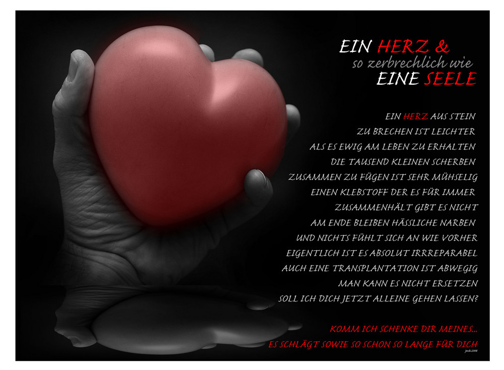 EIN HERZ UND EINE SEELE Foto & Bild fotomontage, composing , digiart
