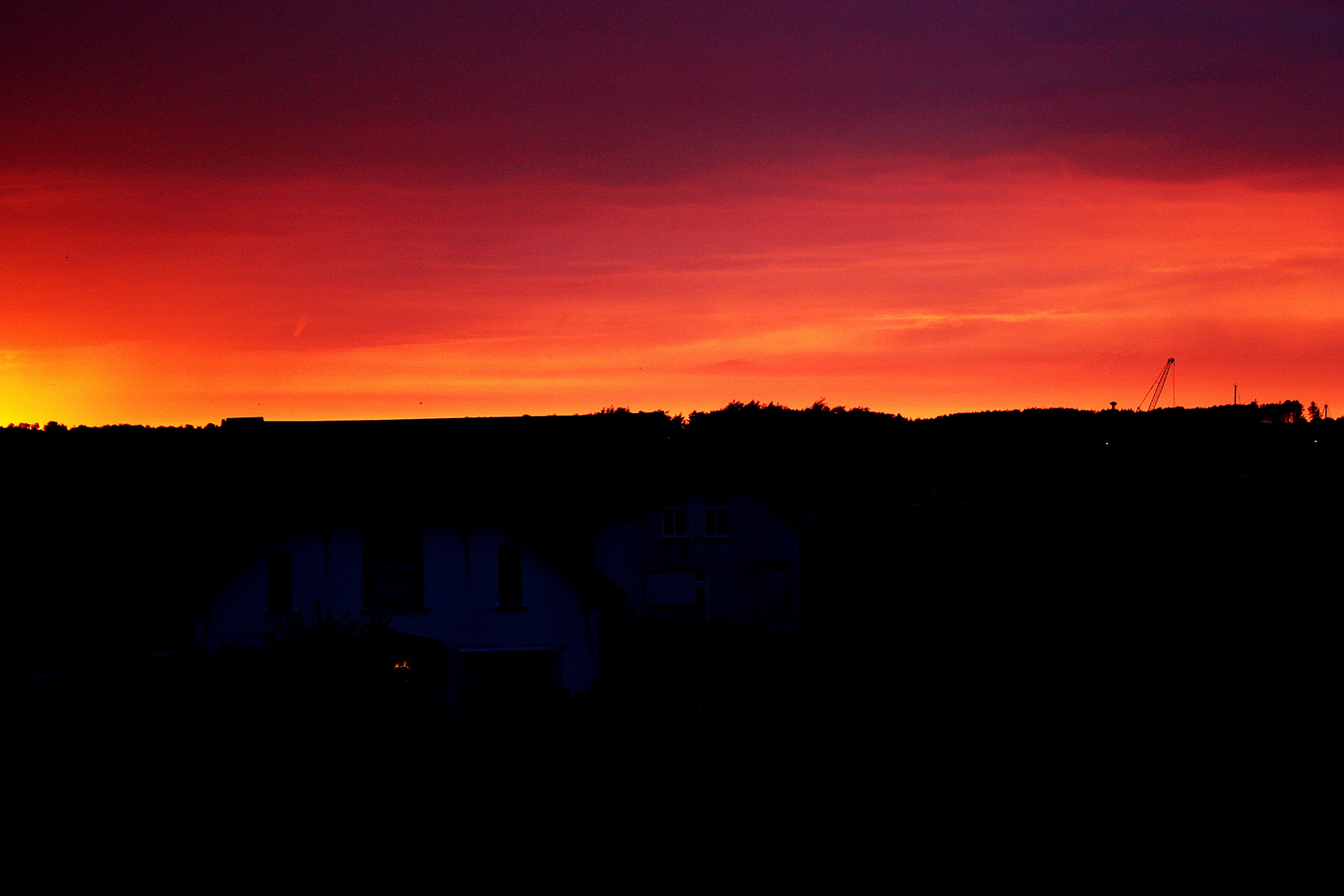 ein himmel wie feuer