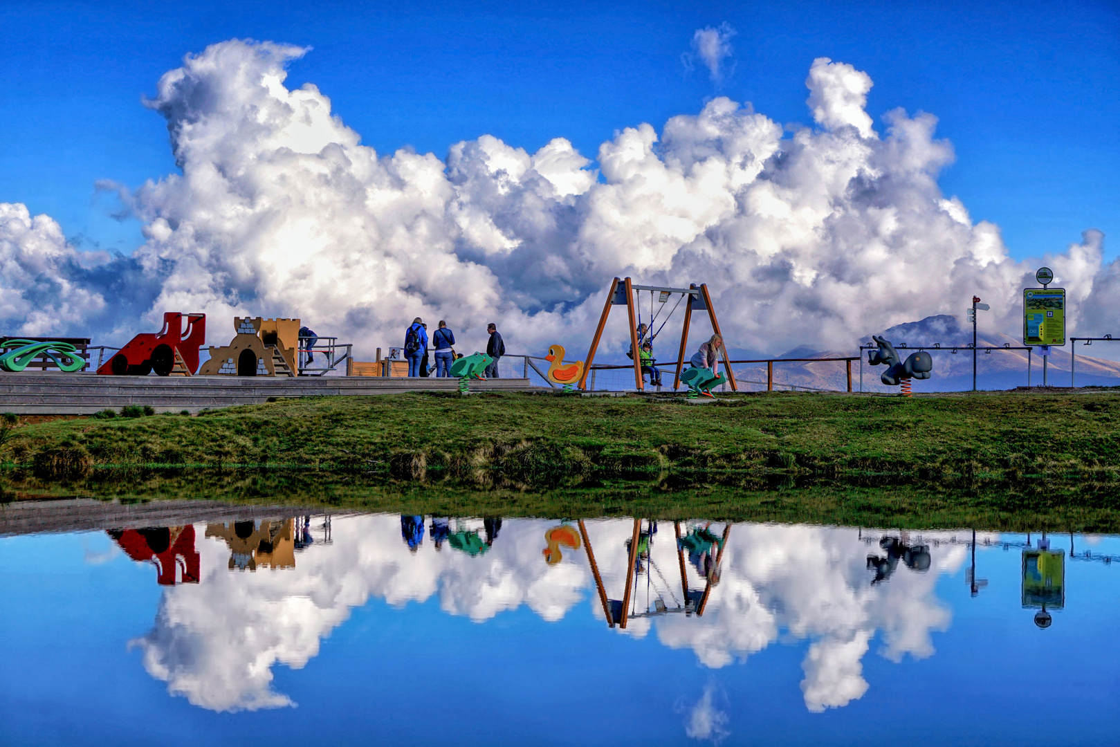 Ein himmlischer Spielplatz