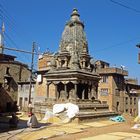 Ein Hindu-Tempel in der Newarstadt Kirtipur.