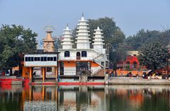 Ein Hindutempel in Janakpur