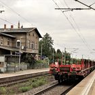 Ein historisches Bahnhofsgebäude...