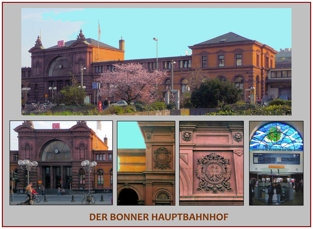 Ein historisches Bahnhofsgebäude