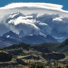 Ein Hochgebirge wird versteckt