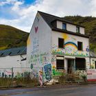 Ein Hochwasserhaus in Dernau an der Ahr