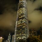 Ein hohes Gebäude in Hong Kong