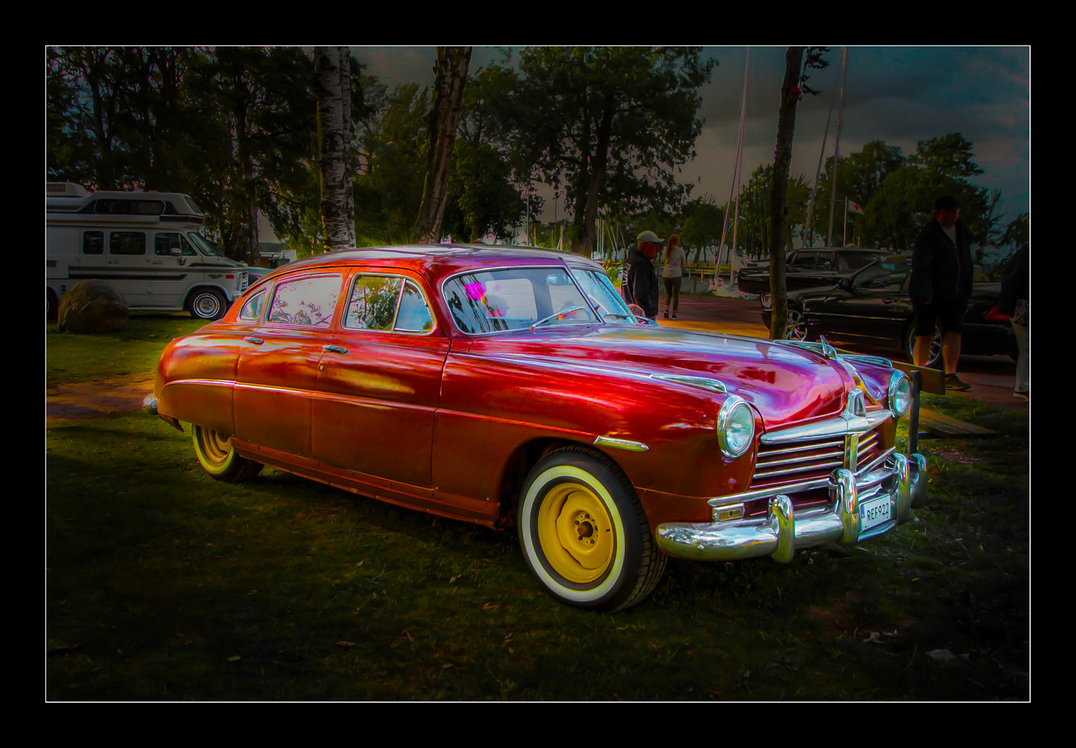 Ein Hudson in Vadstena (Schweden).