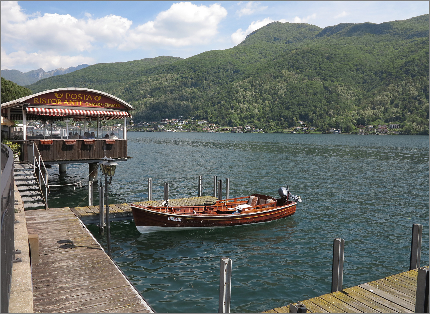 ein hübsches Fleckchen Tessin: Morcote