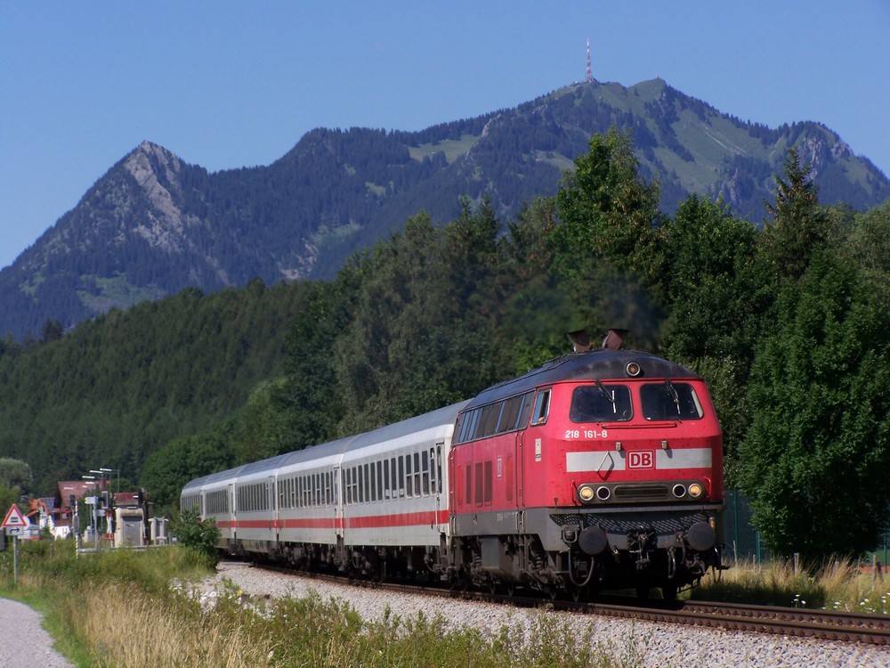 Ein IC im Allgäu