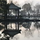 Ein Januar Morgen in Hangzhou