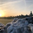 Ein Januarmorgen in Dresden