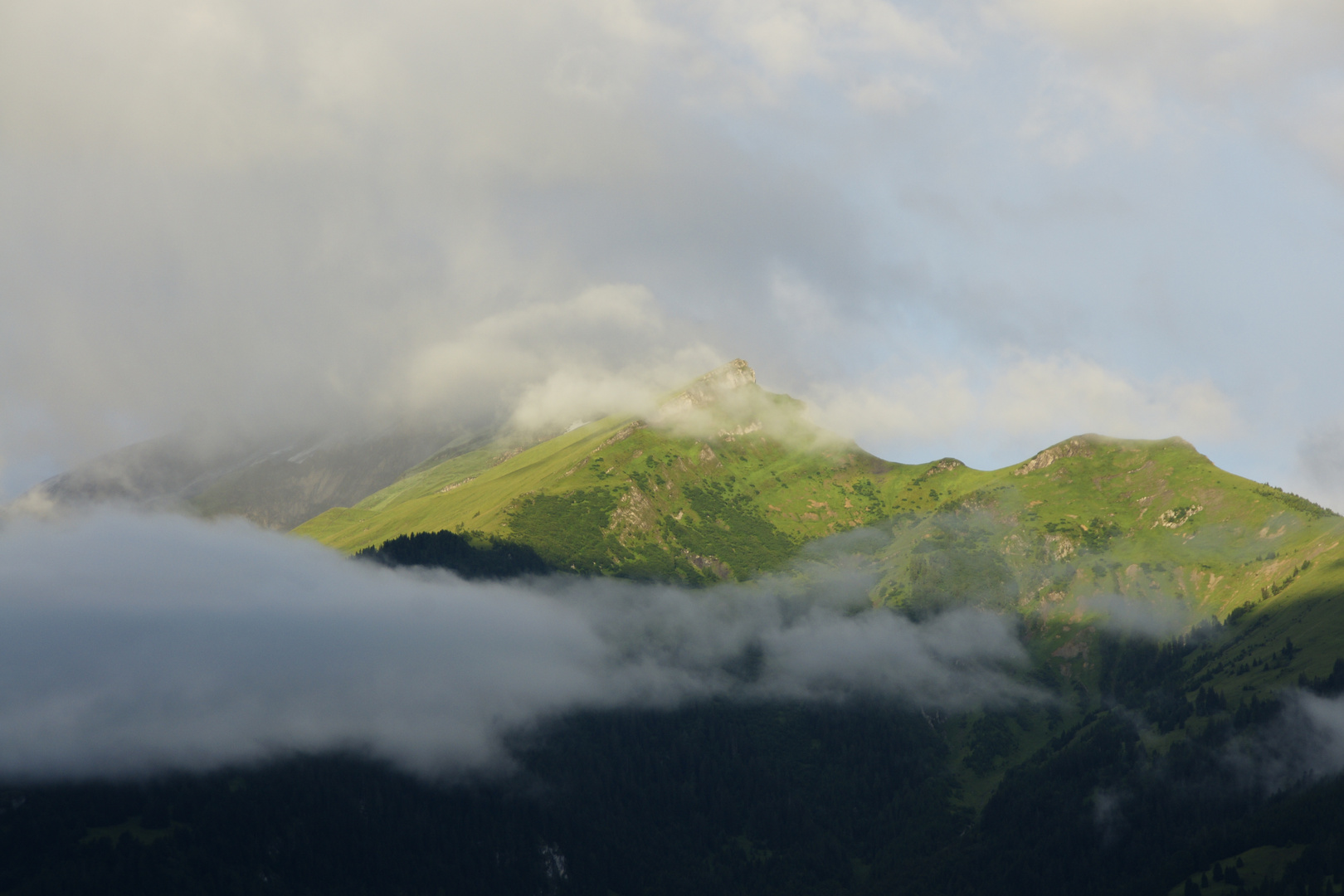 Ein Juli Morgen 2012 wie im Herbst