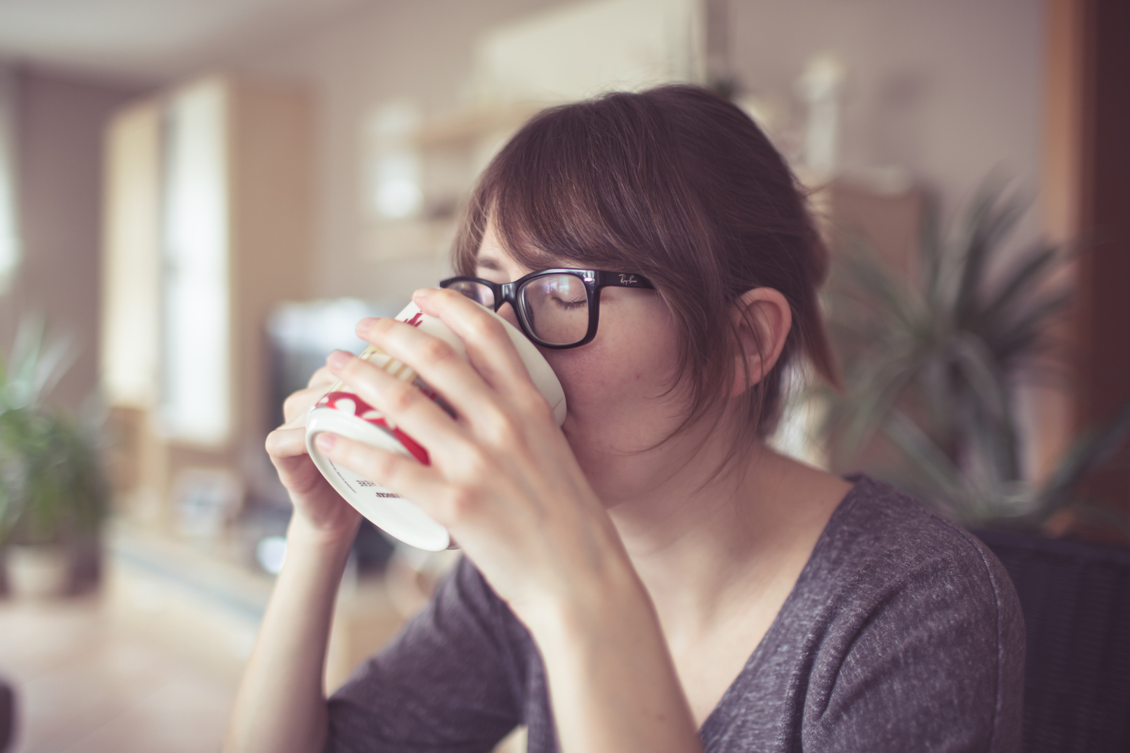 Ein Kaffee am Morgen vertreibt Kummer und Sorgen