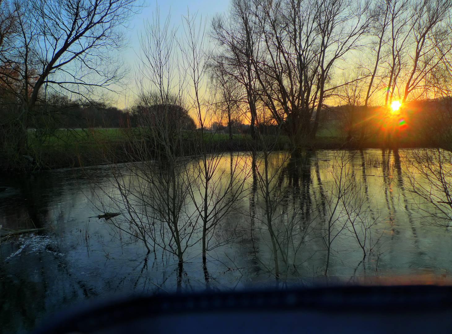 Ein kalter Januar - Abend