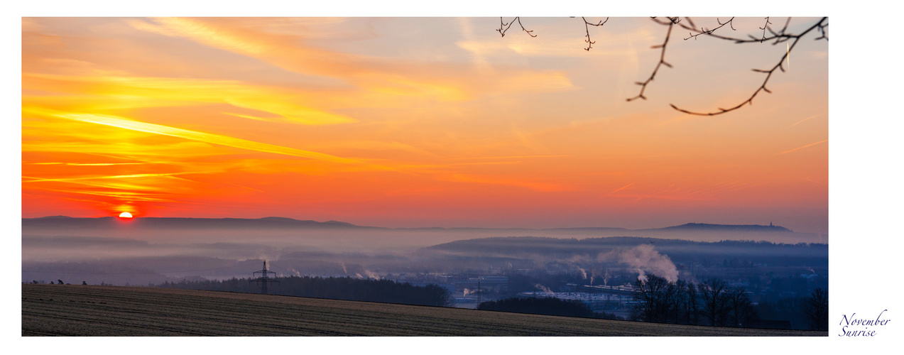 Ein kalter Novembermorgen