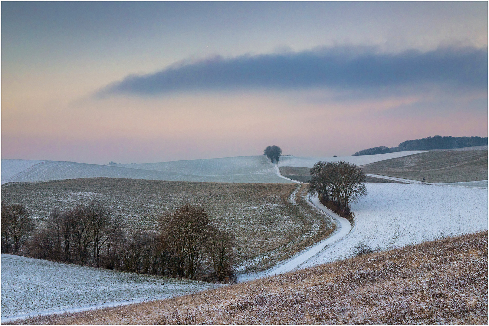 Ein kalter Wintermorgen