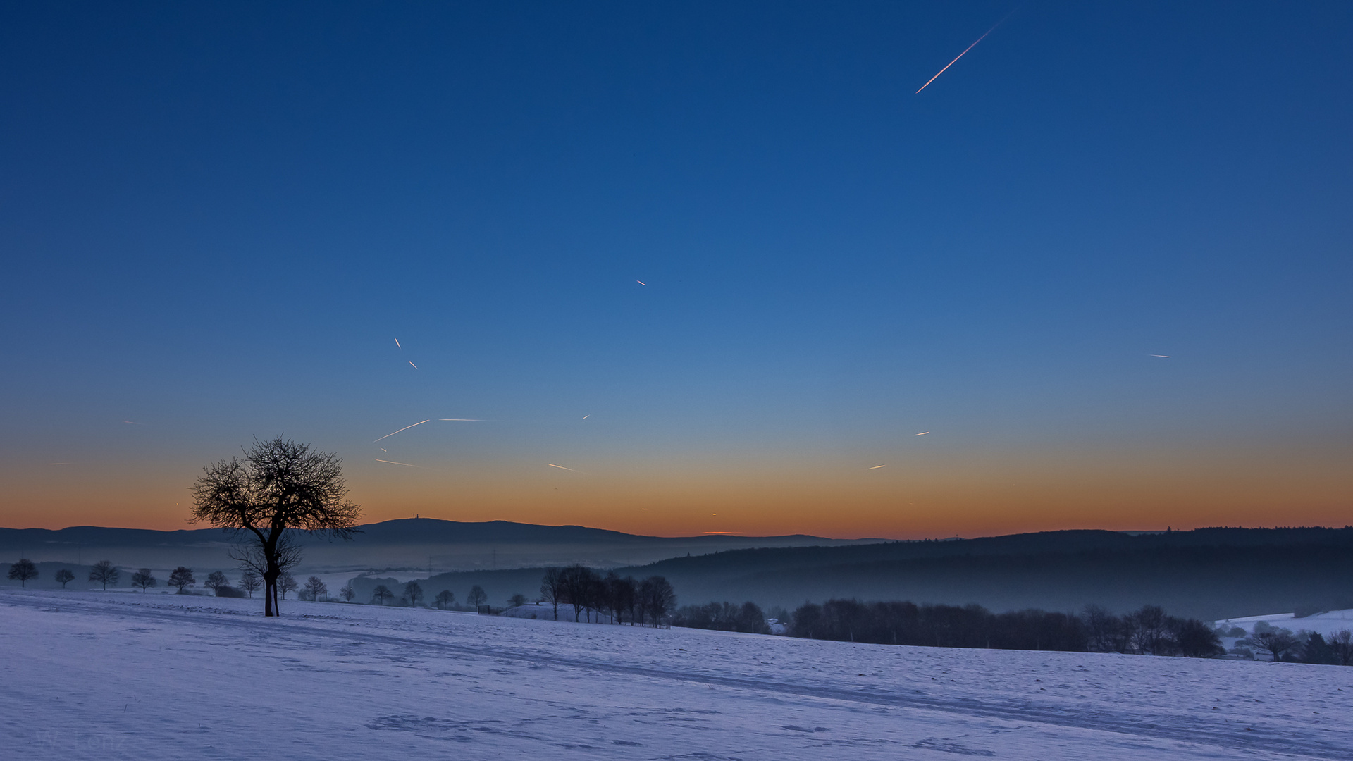 Ein kalter Wintermorgen