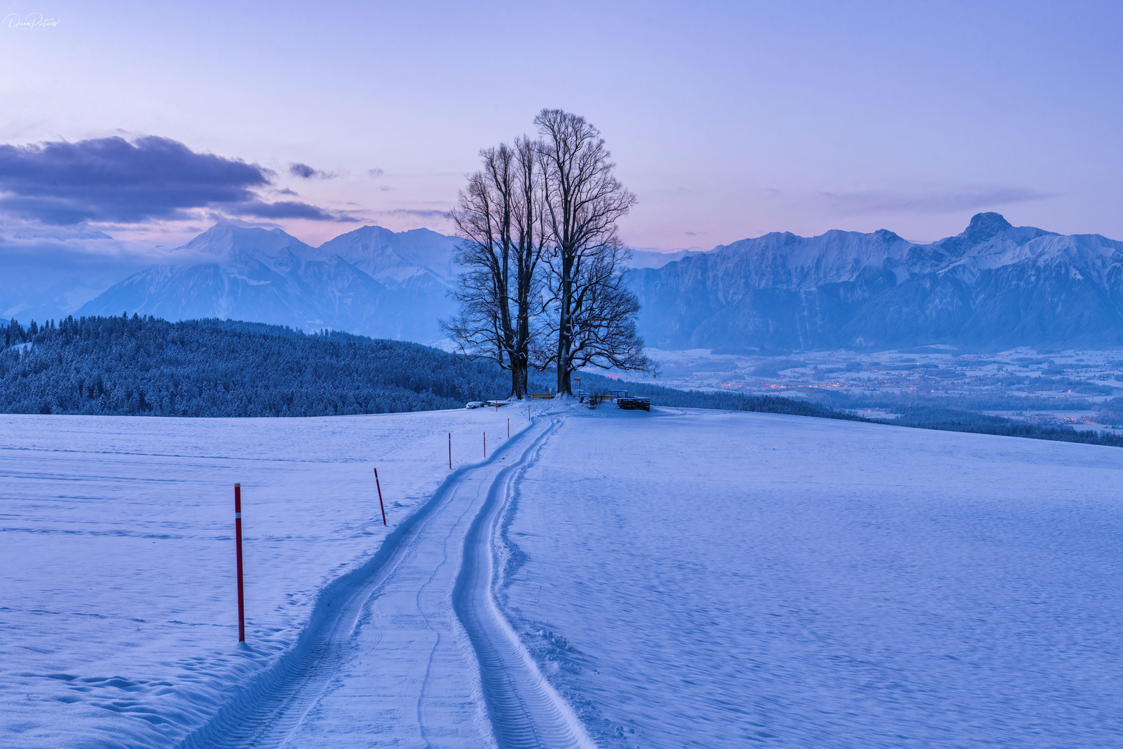 Ein kalter Wintermorgen 